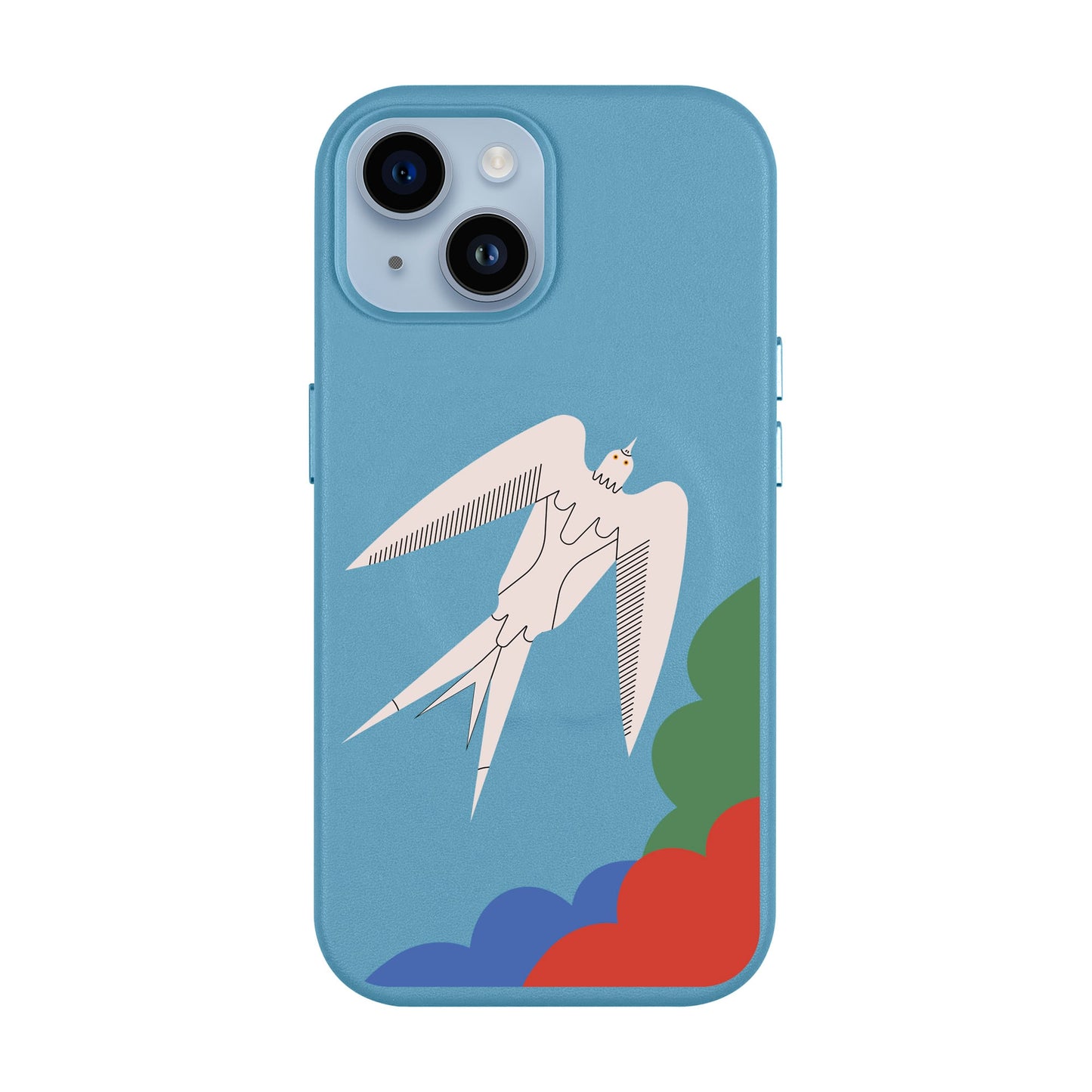 L’OISEAU LIBRE-Leather Kılıf MagSafe Özellikli - iPhone 13