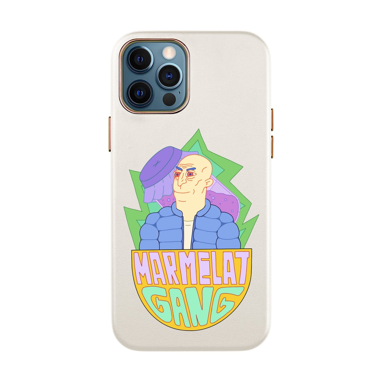 MARMELAT GANG-iPhone X / Xs Leather Kılıf