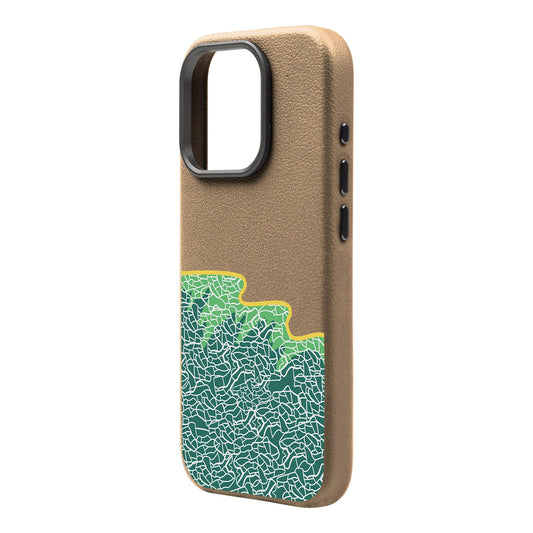 SEA-iPhone 16 Pro Max Leather Premium Kılıf MagSafe Özellikli