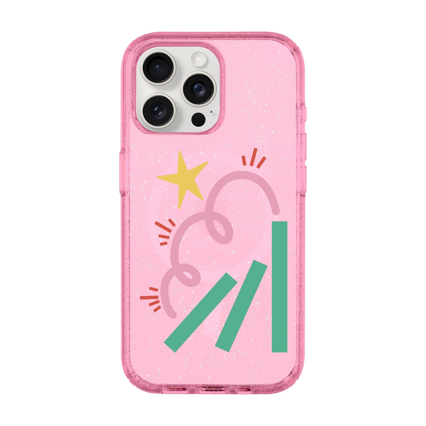 DOMINO-iPhone 15 Pro Max Shiny Kılıf MagSafe Özellikli