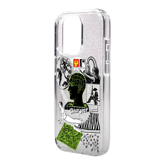 CLEAR YOUR HEAD-iPhone 14 Pro Max Shiny Kılıf MagSafe Özellikli