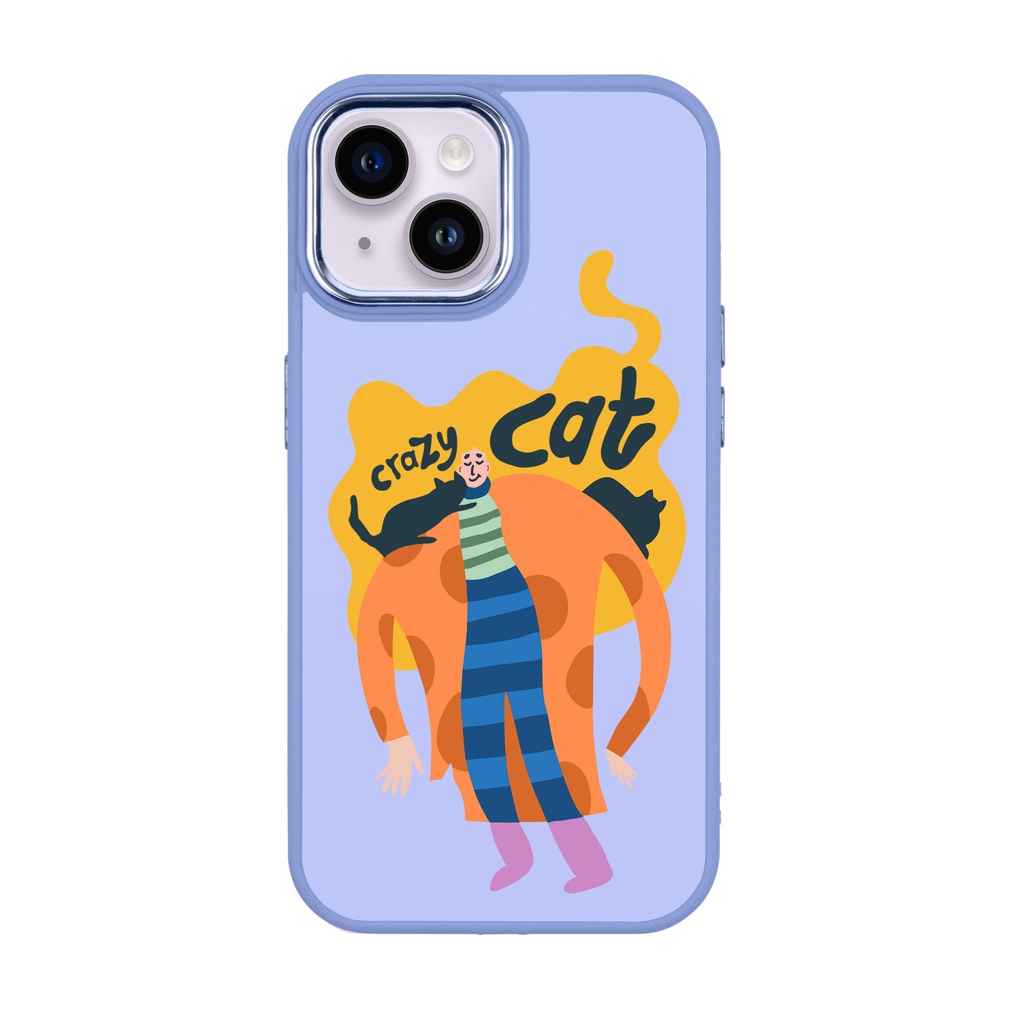 CRAZY CAT-iPhone 14 Plus Proof Kılıf