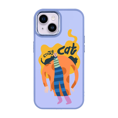 CRAZY CAT-iPhone 14 Plus Proof Kılıf