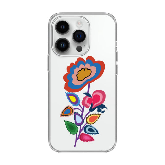 KNITTED FLOWER-iPhone 14 Pro Solid Kılıf