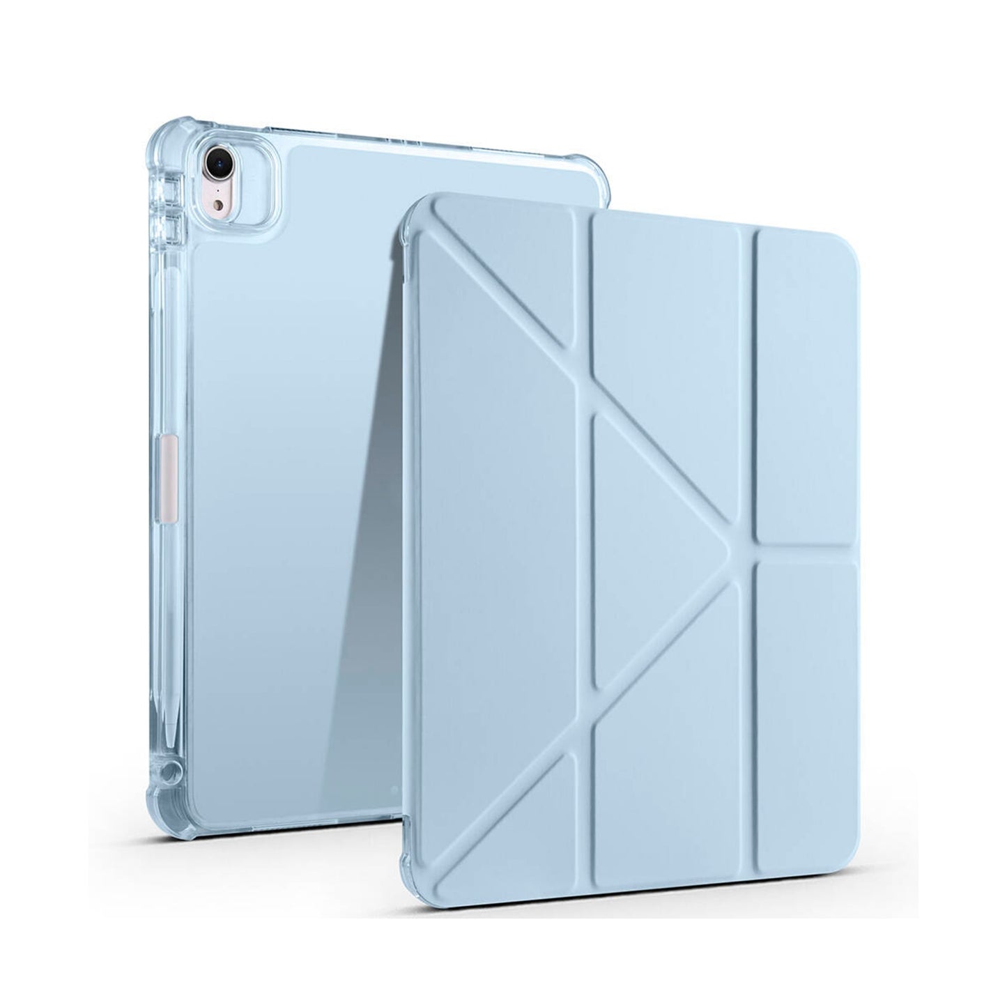 Apple iPad Air 11 inç 2025 M3-Trigon Folding Kalemlikli Standlı Kılıf