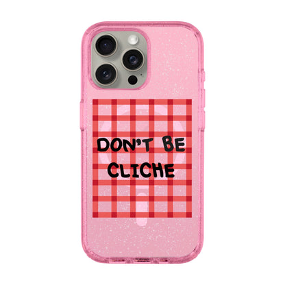DON'T BE CLICHE-iPhone 15 Pro Max Shiny Kılıf MagSafe Özellikli