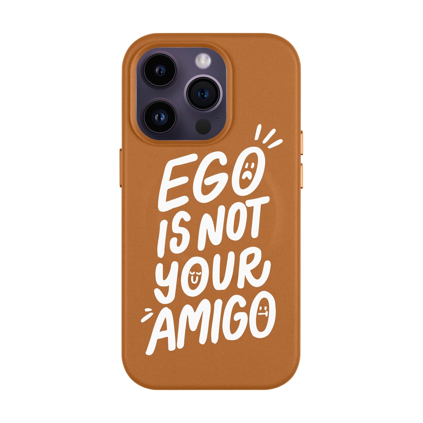 EGO-iPhone 14 Pro Leather Kılıf MagSafe Özellikli
