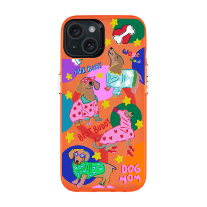 DOG MOM-iPhone 15 Plus Hold Kılıf MagSafe Özellikli