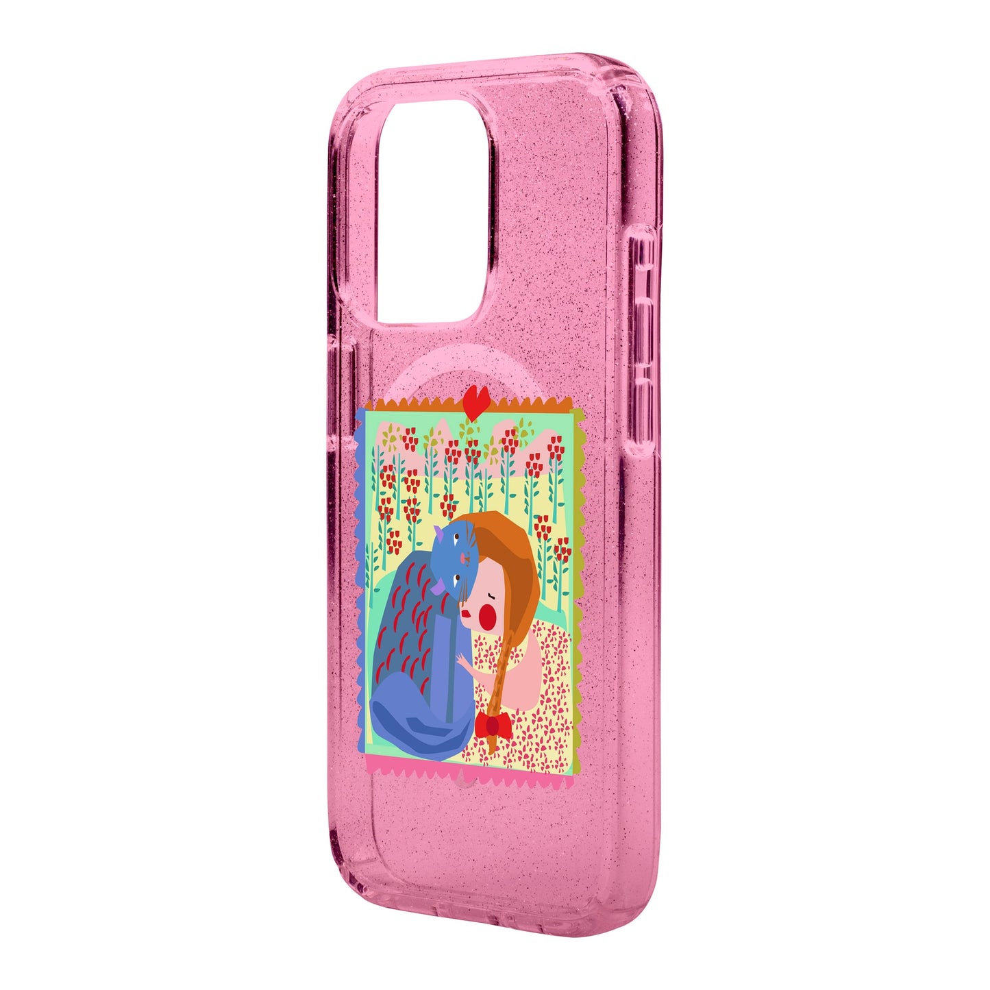 KEDİ POSTA PULU-Shiny Kılıf MagSafe Özellikli - iPhone 11