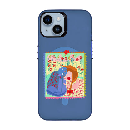 KEDİ POSTA PULU-Hold Kılıf MagSafe Özellikli - iPhone 13