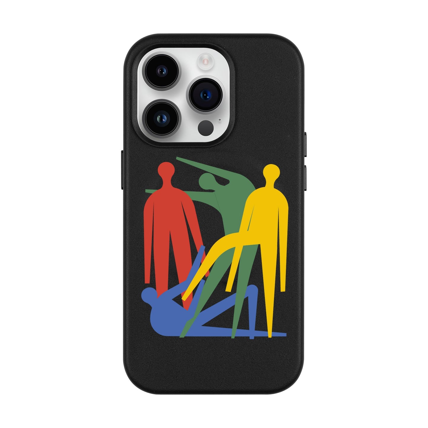 MANBOS-Leather Kılıf MagSafe Özellikli - iPhone 14 Pro