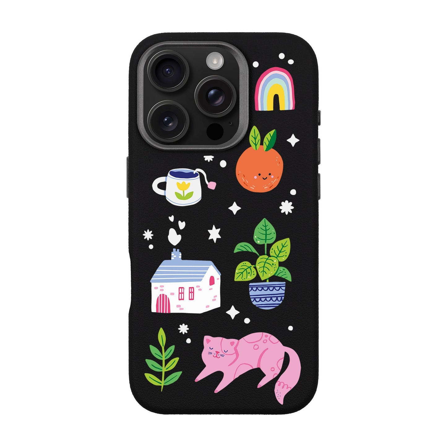 FRESH SPRING-iPhone 16 Pro Leather Premium Kılıf MagSafe Özellikli