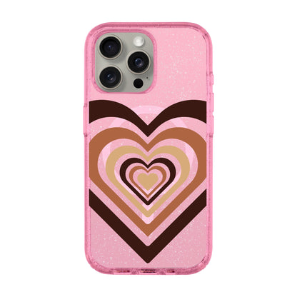 HEART-iPhone 15 Pro Max Shiny Kılıf MagSafe Özellikli