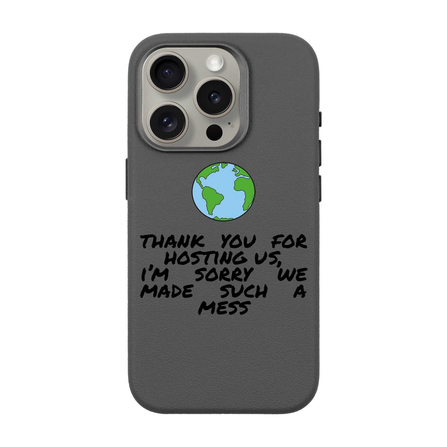MESS-iPhone 15 Pro Leather Premium Kılıf MagSafe Özellikli