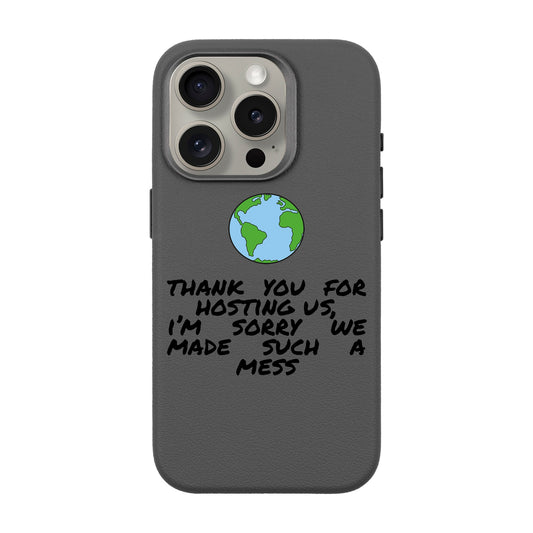 MESS-iPhone 15 Pro Leather Premium Kılıf MagSafe Özellikli