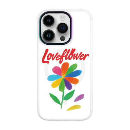 LOVE FLOWER-iPhone 12 Pro Vigor Kılıf MagSafe Özellikli