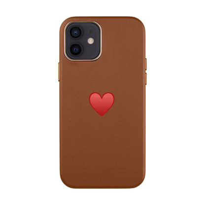 SPREAD HEART-iPhone 12 Mini Leather Kılıf
