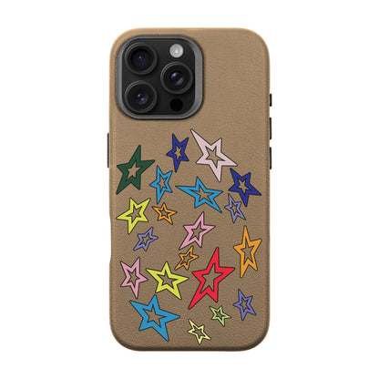 STAR-iPhone 16 Pro Max Leather Premium Kılıf MagSafe Özellikli