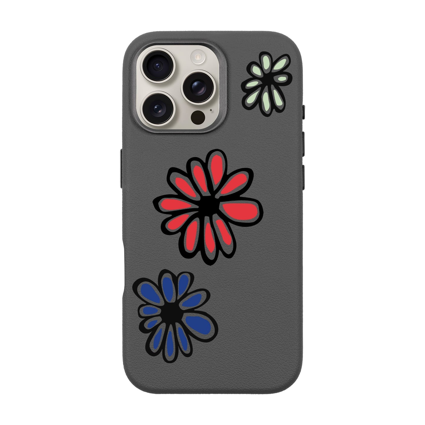 FLORIST-iPhone 16 Pro Max Leather Premium Kılıf MagSafe Özellikli