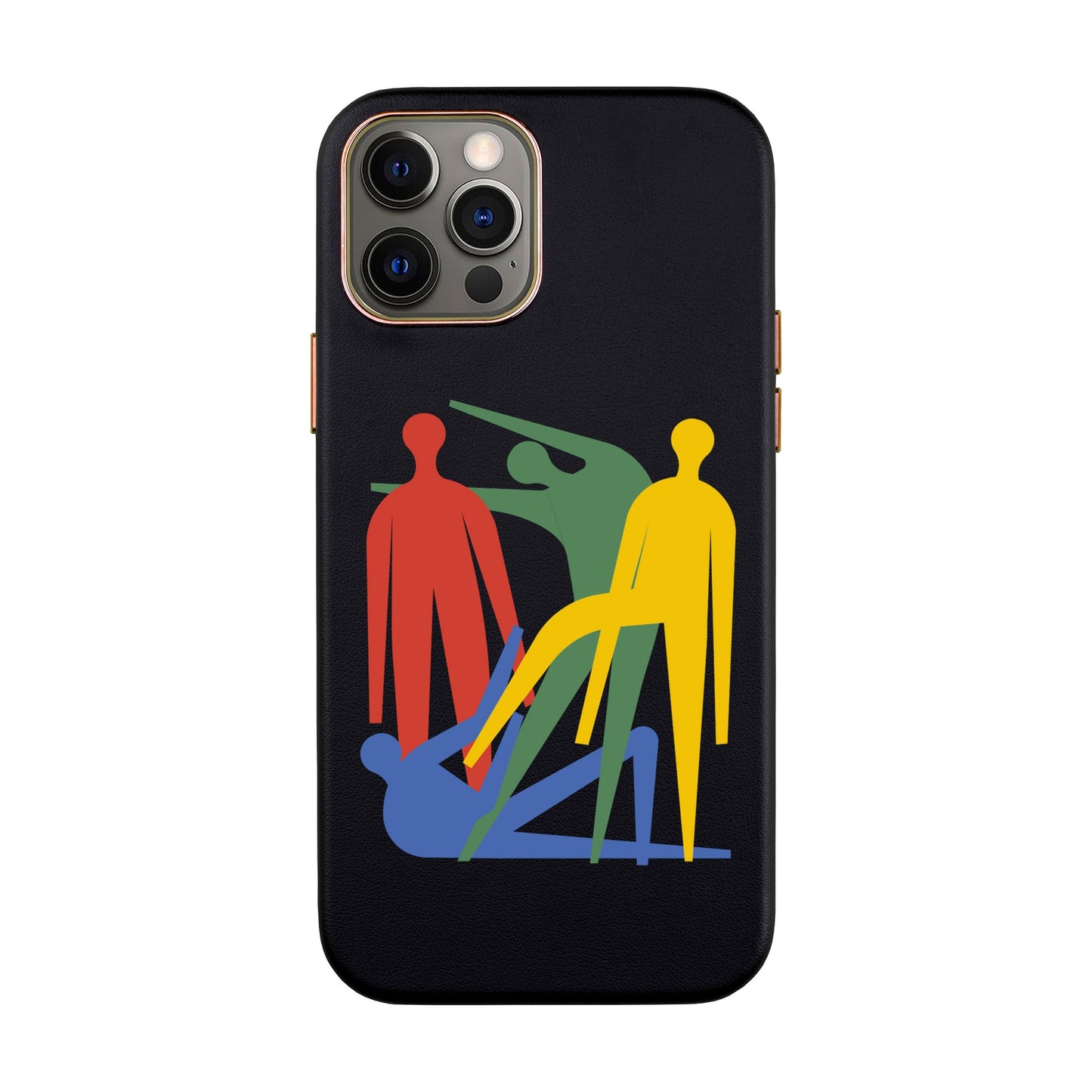 MANBOS-iPhone 11 Pro Max Leather Kılıf