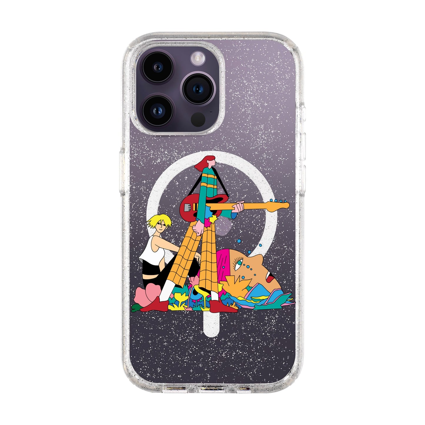 HER BAND-iPhone 14 Pro Max Shiny Kılıf MagSafe Özellikli