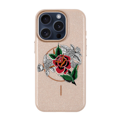 DRY ROSE-Radiant Kılıf MagSafe Özellikli - iPhone 15 Pro