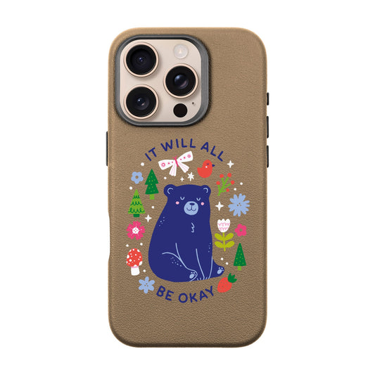 BE OKAY-iPhone 16 Pro Leather Premium Kılıf MagSafe Özellikli