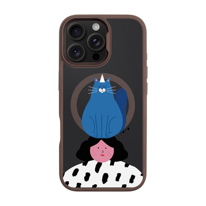 NAUGHTY CAT-iPhone 16 Pro Max Rise Kılıf MagSafe Özellikli