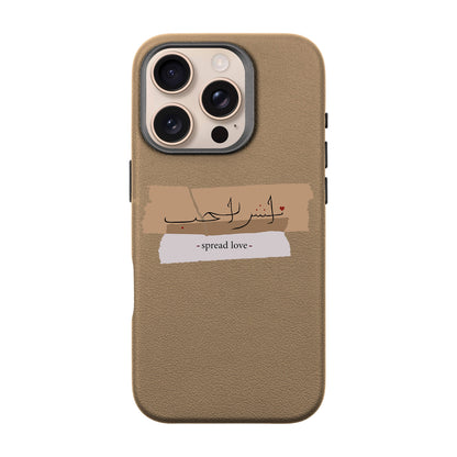 SPREAD LOVE-iPhone 16 Pro Leather Premium Kılıf MagSafe Özellikli