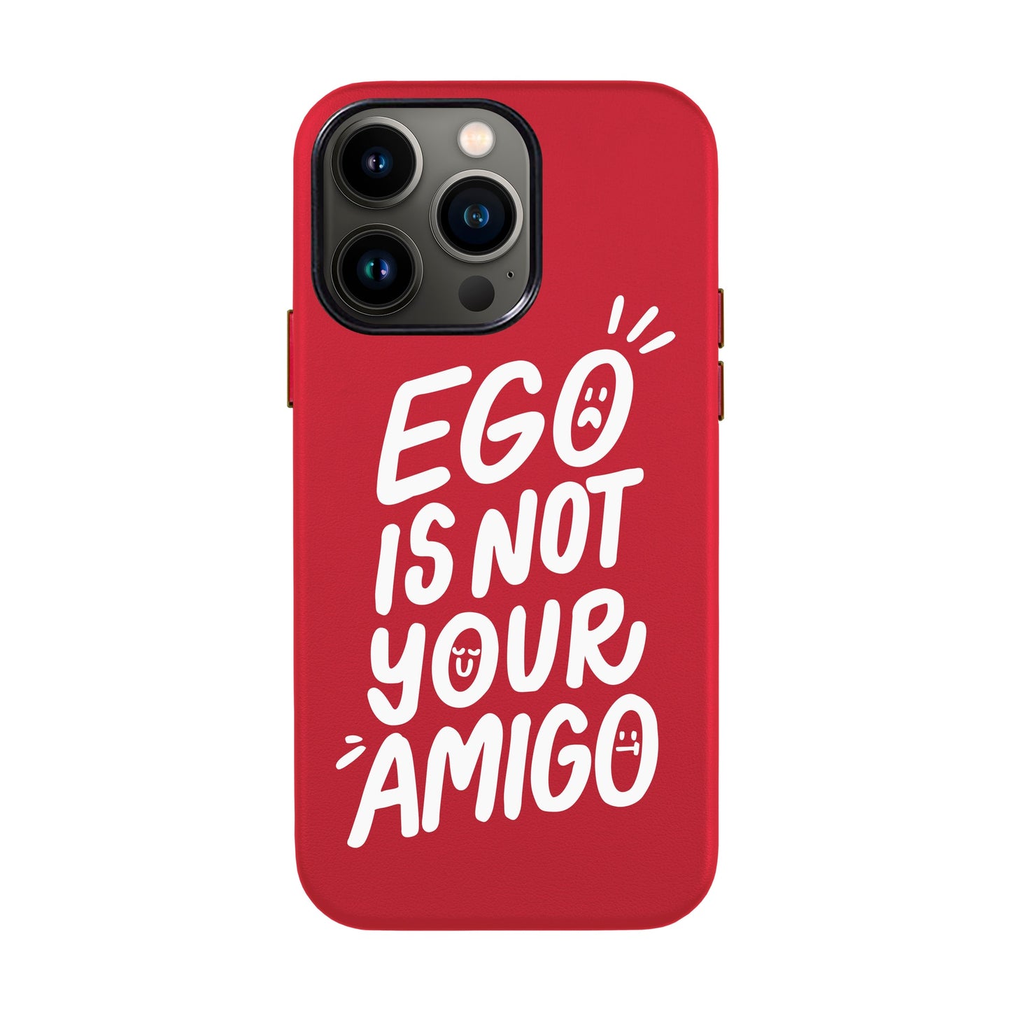 EGO-iPhone 13 Pro Leather Kılıf