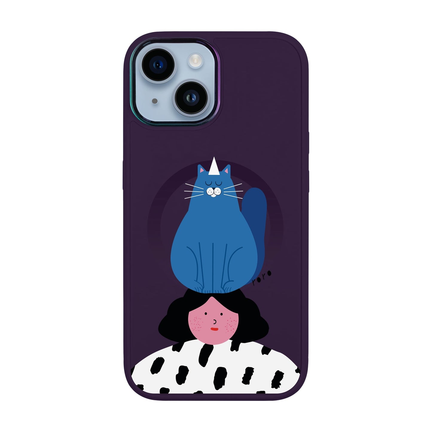 NAUGHTY CAT-iPhone 12 Vigor Kılıf MagSafe Özellikli