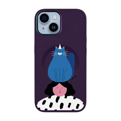 NAUGHTY CAT-iPhone 12 Vigor Kılıf MagSafe Özellikli