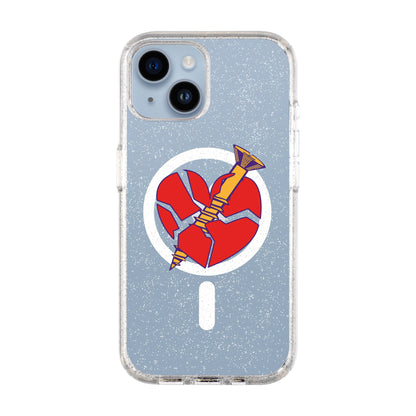 BROKEN HEART-Shiny Kılıf MagSafe Özellikli - iPhone 13