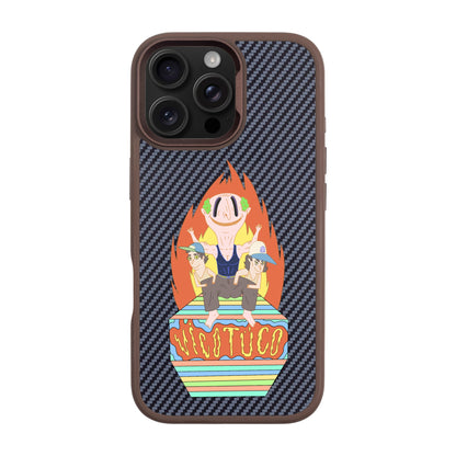 VİCOTÜCO ADAM-iPhone 16 Pro Max Plaid Kılıf MagSafe Özellikli