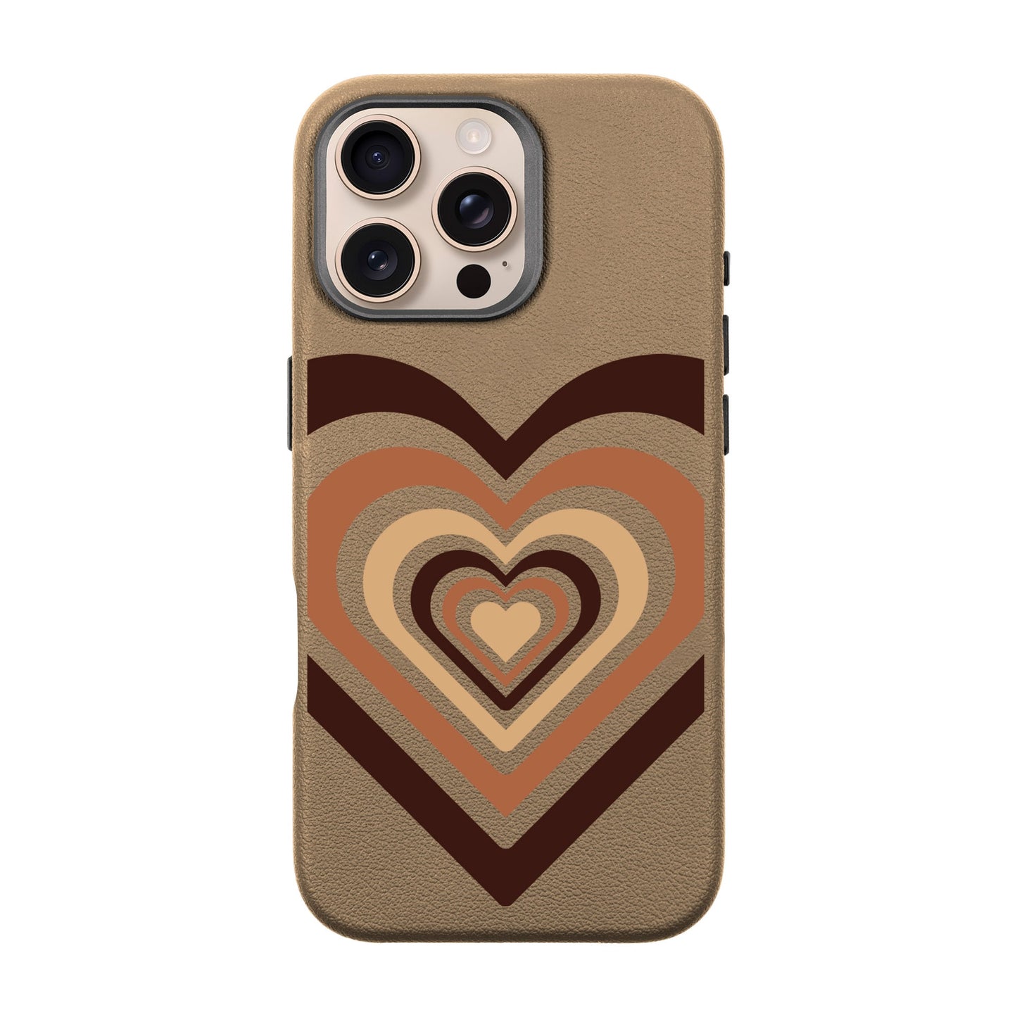 HEART-iPhone 16 Pro Max Leather Premium Kılıf MagSafe Özellikli