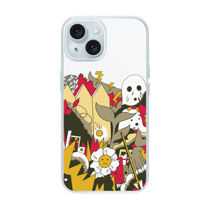 EVERYTHING IS BURNING-iPhone 15 Solid Kılıf