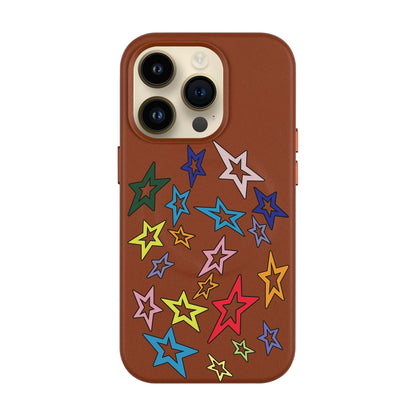 STAR-Leather Kılıf MagSafe Özellikli - iPhone 14 Pro