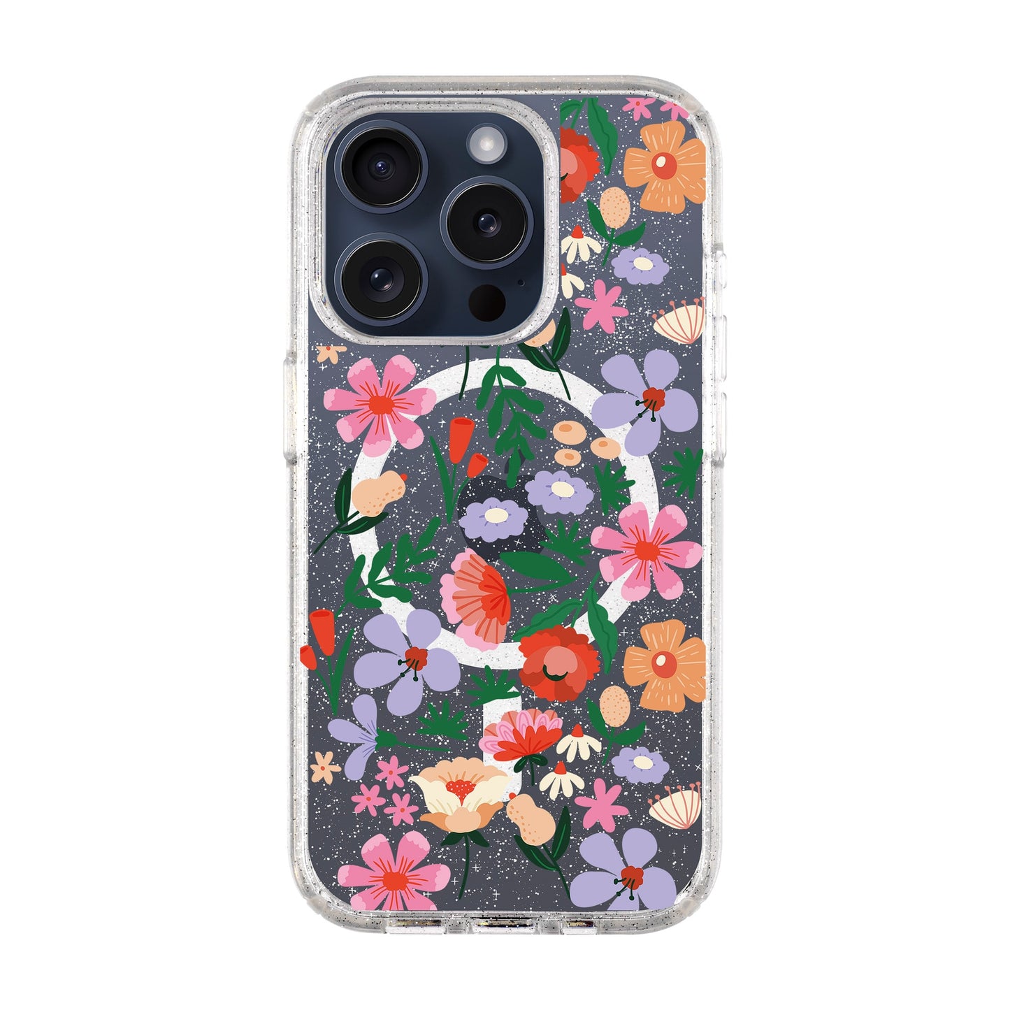 GRACIOUS-iPhone 15 Pro Shiny Kılıf MagSafe Özellikli
