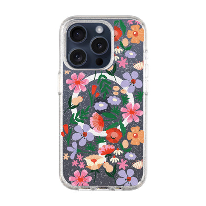 GRACIOUS-iPhone 15 Pro Shiny Kılıf MagSafe Özellikli
