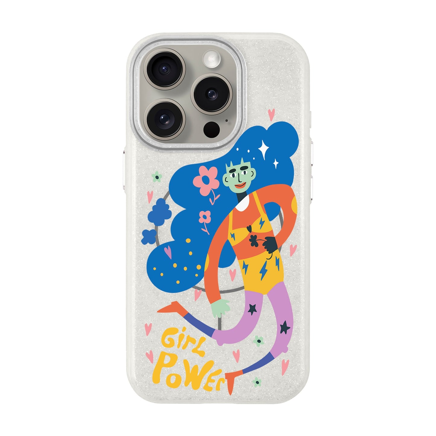GIRL POWER-Radiant Kılıf MagSafe Özellikli - iPhone 15 Pro