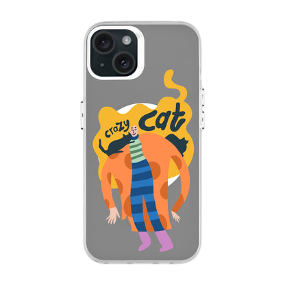 CRAZY CAT-iPhone 15 Plus Hold Kılıf MagSafe Özellikli