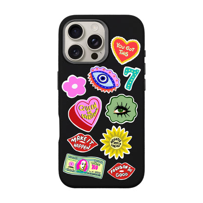 HM STICKERS-iPhone 16 Pro Max Leather Premium Kılıf MagSafe Özellikli