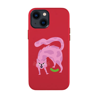 GRUMBLEPAWS-iPhone 14 Leather Kılıf