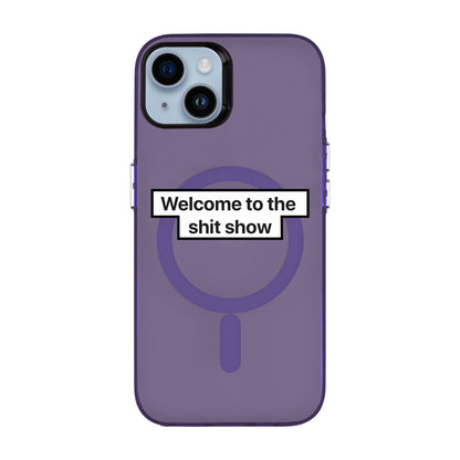 WELCOME-iPhone 14 Plus Hold Kılıf MagSafe Özellikli
