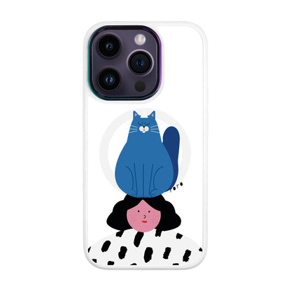 NAUGHTY CAT-Vigor Kılıf MagSafe Özellikli - iPhone 14 Pro