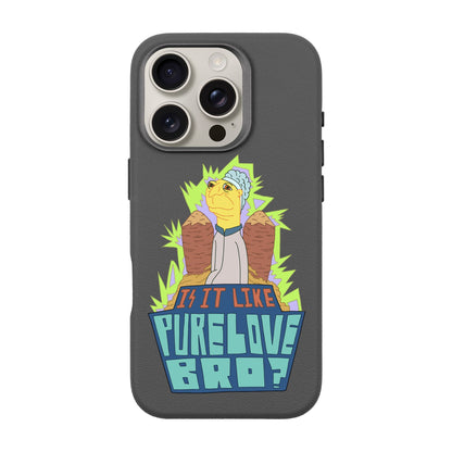 PURE LOVE-iPhone 16 Pro Leather Premium Kılıf MagSafe Özellikli