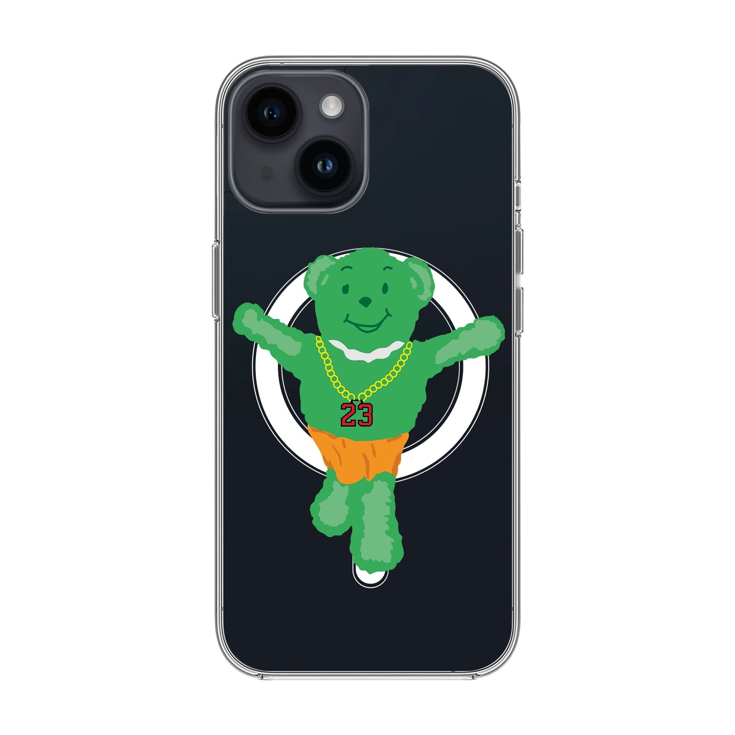 GREEN BEAR-Solid Kılıf MagSafe Özellikli - iPhone 14