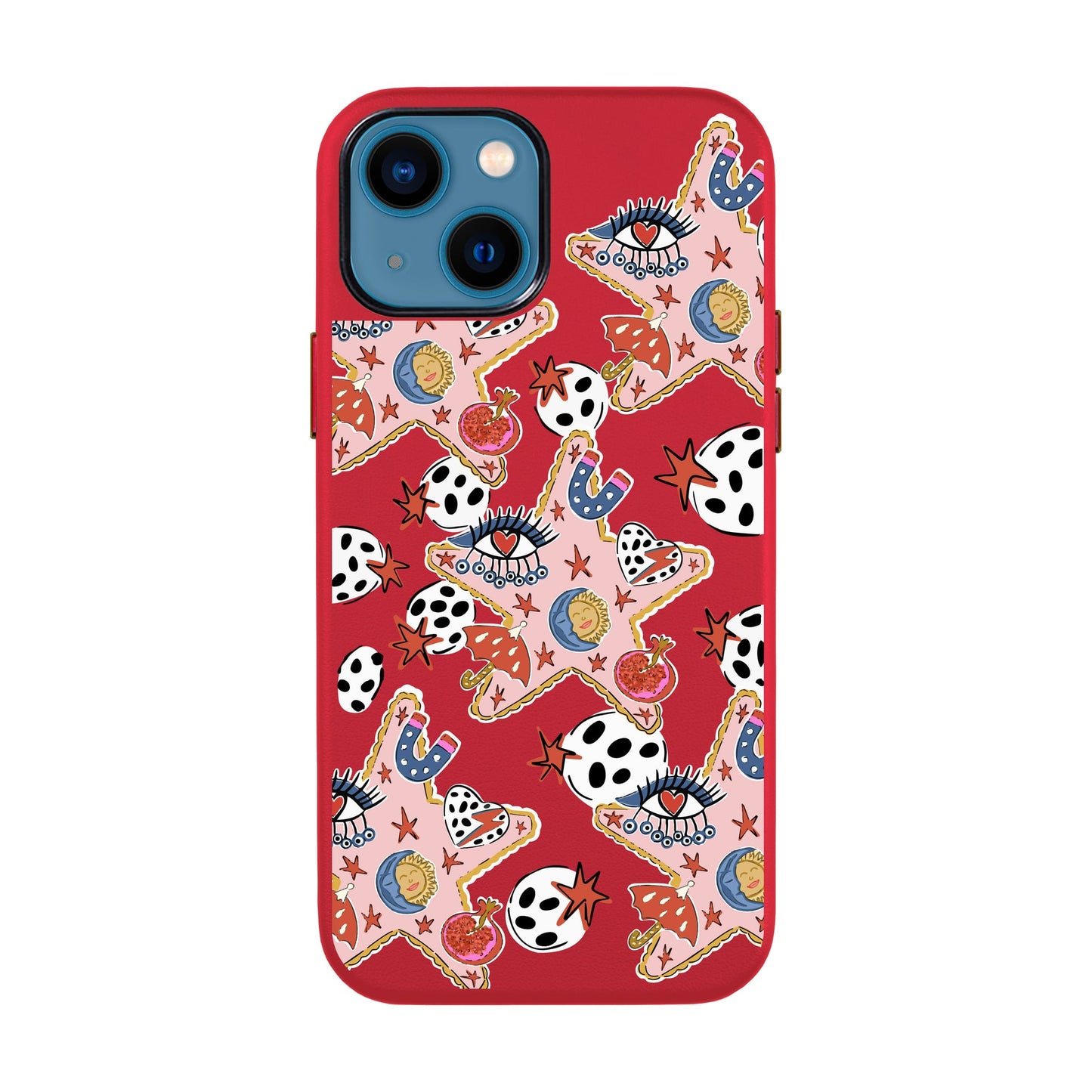 DURUSKO-iPhone 14 Leather Kılıf
