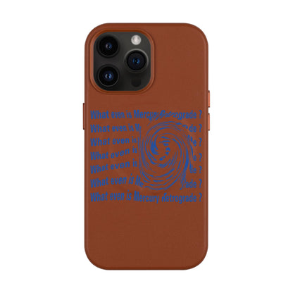 MERCURY-iPhone 14 Pro Max Leather Kılıf MagSafe Özellikli