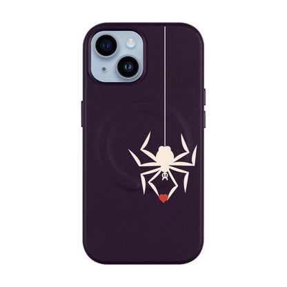 TISSERAND DE LA GRAVITÉ-Leather Kılıf MagSafe Özellikli - iPhone 13